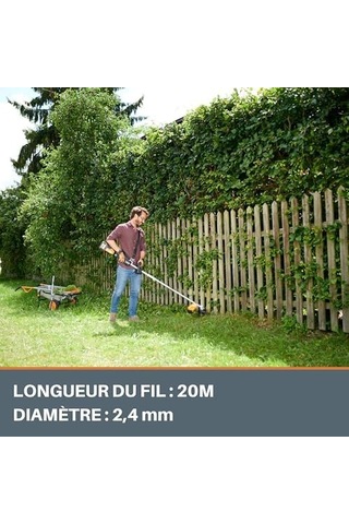 Wa0209 Wg185e/wg186e İçin 2.4mm 20 Metre 5x 4m Pro-grade Spiral Burgulu Yedek Misina