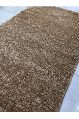 Saray Halı Gizem 125X180 El Örgüsü Düz Renk Açık Kahve Halı !
