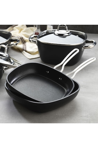 Schafer Gastronomıe 26 CM Siyah Master Granit İndüksiyonlu Tava