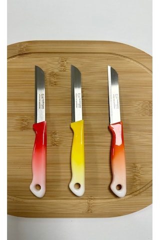 Solingen Slg-21 3.lü Eco Ebruli Meyve Bıçağı