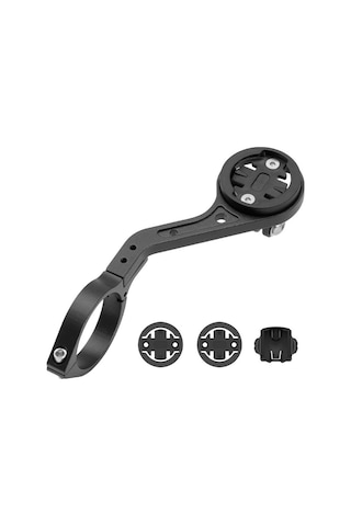 Bg-371 Bisiklet Alüminyum Alaşımlı Kod Tablosu Çerçevesi Evrensel Kod Tablosu Uzatma El Feneri Braketi Siyah Siyah