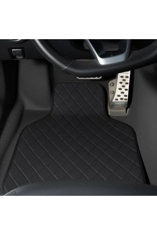 Sandwich Motion003 Audi S4 2017-2025 Kırmızı Premium Pvc Oto Paspası - Elmas Desenli Dayanıklı Otomobil İçin