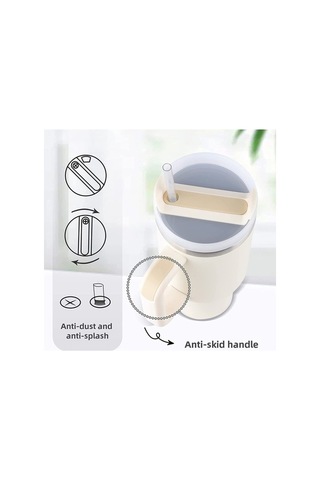 Xianwen Paslanmaz Çelik Yalıtımlı Termos Bardak - Siyah Yurt