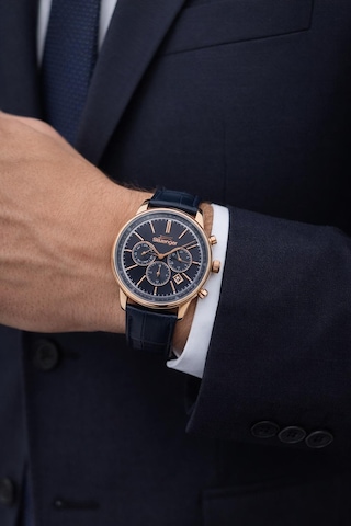 Slazenger Erkek Deri Kordon Bileklik Hediyeli 2 Yıl Garantili Suya Dayanıklı Kol Saati Vs.blkt.0969 Rose Gold