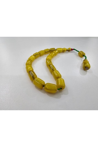 Zeyzun Usta İmzalı Bilek Boy Efe Maskot Sıkma Kehribar Tespih 15 84460665