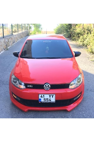 Volksvogen Polo 6r-6c 2009-2017 Batman Yarasa Ayna Kapağı Piano Black Abs Plastik