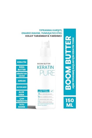 Aşırı Yıpranmış Saçlar İçin Keratin Tonik 150ml