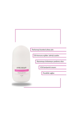 Ter Önleyici & Beyazlatıcı Kadın Deo Roll-on