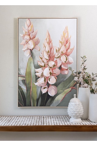 The Mia Floral Kanvas Tablo 80x120 Cm Tbl0087