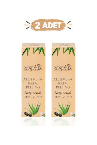 Rosemix - 639 - - Alovera Krem Peeling 120 Ml - 2 Adetlik - Shophnrl - Set Ürün