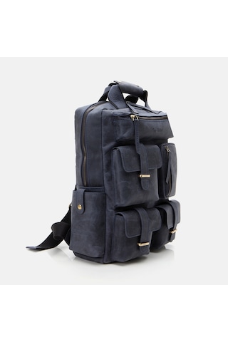 Hotiç Hakiki Deri Lacivert Erkek Sırt Çantası 04cah302490a680 Lacivert-navy Lacivert