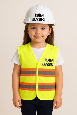 Çocuk Reflektörlü Yelek Seti ( İsim Baskı Soru Kısmından Lütfen ) - Çocuk Reflektörlü Yelek Seti İsim Baskı Soru Kısmından Lütfen