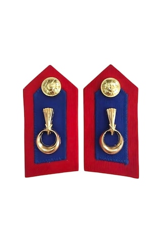 Jandarma Harici Metal Brove 5 Li Tam Takım Set Kırmızı