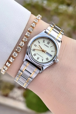 Casio Csgnct143 Kadın Kol Saati Gümüş