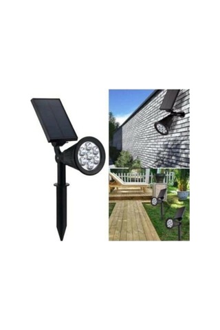 Helios 7W Solar Güneş Enerjili Kazıklı Çim & Bahçe Aydınlatma