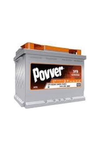 12V 60 Ah Povver Akü (Mutlu Akü) / 541501239
