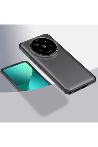Xiaomi Mi 14 Ultra Kılıf Tchs Volks Kapak-siyah Siyah