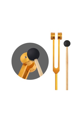 Lemestar Alüminyum 128hz Tüy Çekme Aleti - Profesyonel Kullanim, Net Ton Ve Hafif Tasima Özelligi, Gümüş Rengi