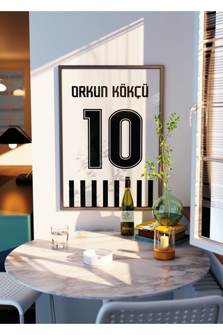 Orkun Kökçü 10 Yeni Poster Tablo Siyah Çerçeveli