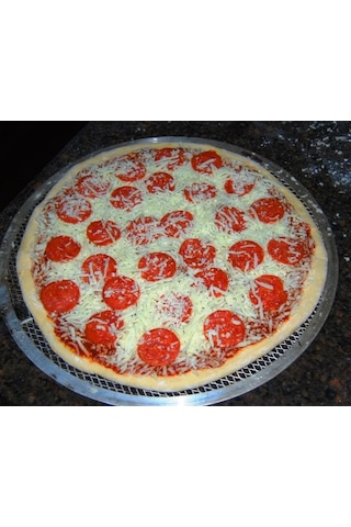 Alüminyum Pizza Teli Pizza Screen 40 Cm Renksiz
