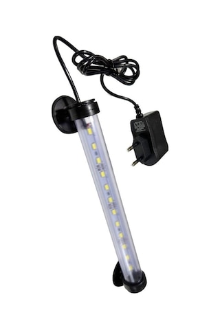 Atlantik Akvaryum Aydınlatması 60 Cm Pembe + Beyaz Adaptörlü