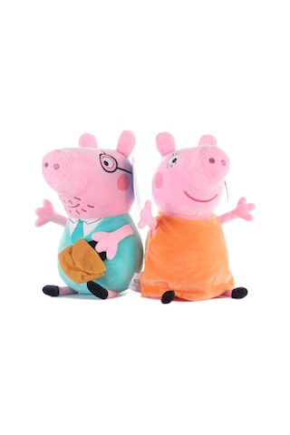Peppa Pig Family Ve Peppa Pig Ailesi Peluş Oyuncak