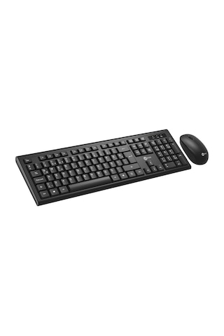 Lecoo KW200 Kablosuz Türkçe Q Klavye & Mouse Set