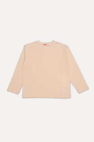 Funfair 2'li Çocuk Sweatshirt 251bsc-s10.e Bej/somon