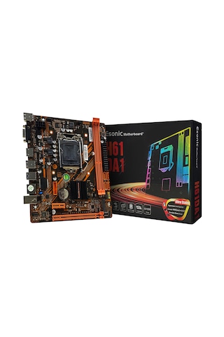 Esonic H61DA1 Intel H61 1600 MHz DDR3 Soket 1155 mATX Anakart