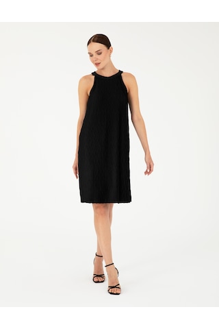 Pierre Cardin Kadın Siyah Elbise Örme 50285686-vr046 Siyah