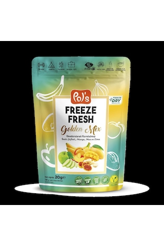 Freeze Fresh Dondurularak Kurutulmuş Golden Mix 20 Gr 20 G