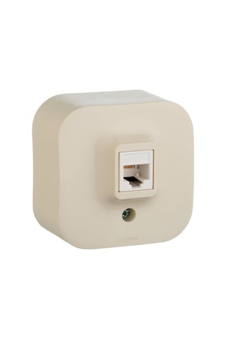 Legrand Forix Sıva Üstü Telefon Prizi 782444