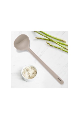 Greenpan Silikon Kepçe Bej Platinum Silicone Bpa İçermez 200 C Isıya Dayanıklı