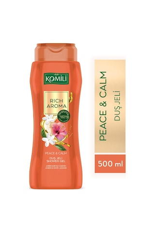 Komili Rich Aroma Amber & Beyaz Yasemin Duş Jeli 500 ML