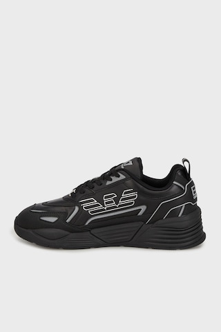 Ea7 Unisex Ayakkabı 7x000306 Af18446 Mc032 Siyah-gümüş Siyah-gümüş