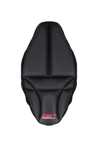 GP Kompozit Honda Dio 2021-2025 Uyumlu Fileli Motosiklet Konfor Sele Kılıfı Siyah