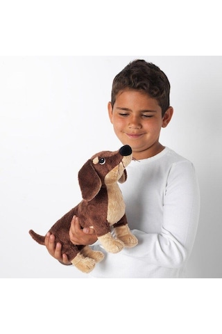İkea Smaslug Yumuşak Peluş Oyuncak Köpek 44 Cm Kahverengi