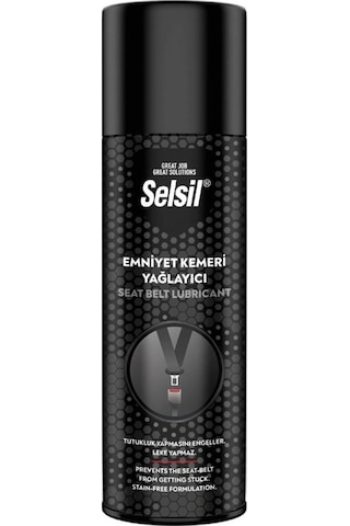 Selsil Emniyet Kemeri Yağlayıcı 200ml Selsil Emniyet Kemeri Yağlayıcı 200ml