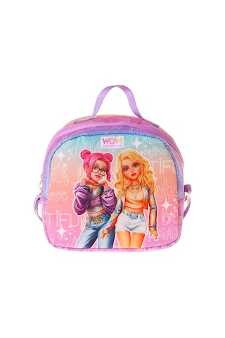 Wow Generation Star Desenli Pembe - Mor Renkli Kız Çocuk Isı Yalıtımlı Okul Beslenme Çantası - W6035