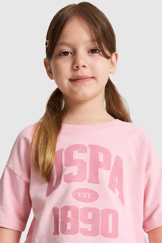U.S. Polo Assn. Kız Çocuk Somon Pijama Takım 50326608-vr047