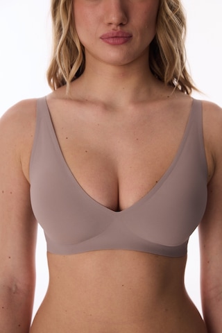 Penti Vizon Rengi Fit Decolette Invisible Balensiz Sütyen