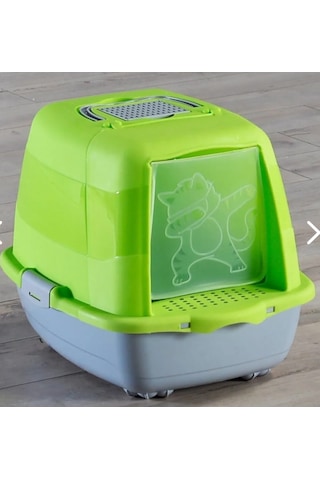 Renetic Kapalı Kedi Tuvaleti + Kürek