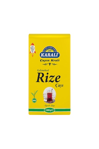 Karali Geleneksel Rize Dökme Çay 1000 Gr