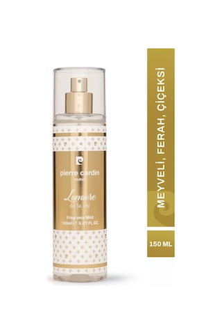 Lumiere Body Mist Çiçeksi Şeftali, Yasemin, Greyfurt, Portakal Çiçeği, Karamel, Misk
