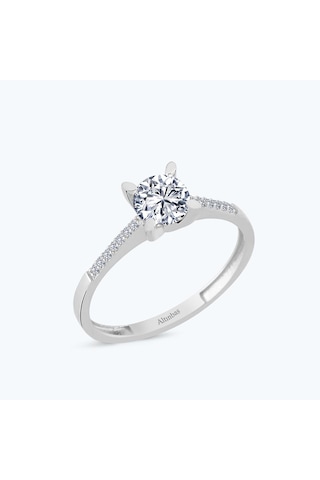 Altınbaş Altın Tektaş Yüzük Ayz0237-b-25938 Çok Renkli