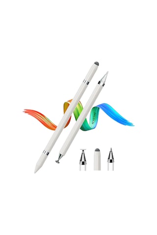 Novstrap Tcl Tab 10l/nxtpaper/10/10s/7l/7 Lite/tabmax İle Uyumlu 3in1 Dokunmatik Tablet Kalemi