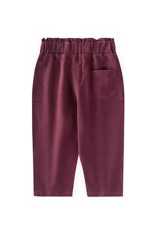 Cigit Kadife Boyfriend Pantolon 1-8 Yaş Mürdüm