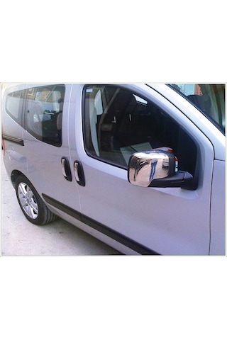 Citroen Nemo Paslanmaz Krom Ayna Kapağı 2 Parça 2008 Üzeri