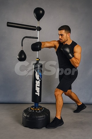Hedef Boks Standı Evde Ve Spor Salonunda Boks Çalışma Seti