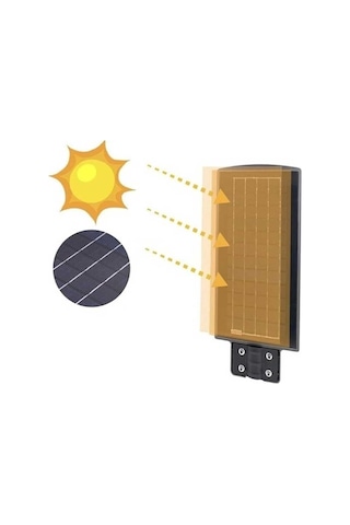 Ct-4692 90w 6400k Beyaz Işık Solar Sokak Armatürü
